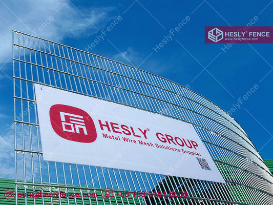 中国 358 溶接線網パネルフェンス 抗登山 防切断 鉄筋フェンス ヘスリーフェンス 中国工場 サプライヤー