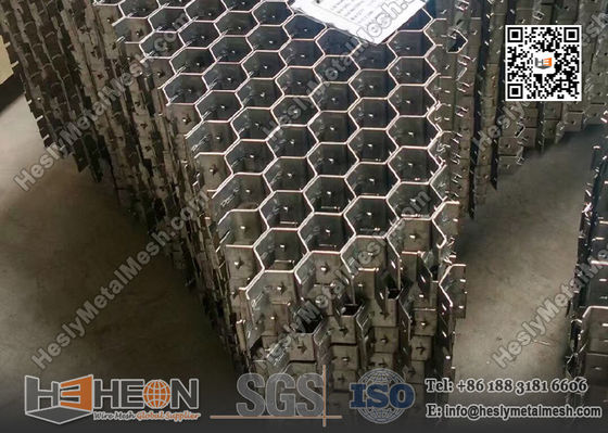中国 310S 2.0X20X50mm 耐火ライニング用六角メッシュ | 中国六角グリッド工場 サプライヤー