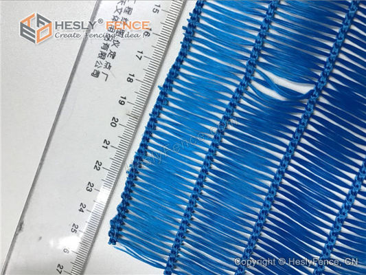 中国 青い色,450g,PET風電網,石炭のための防風フェンシング 石炭の貯蔵のために サプライヤー