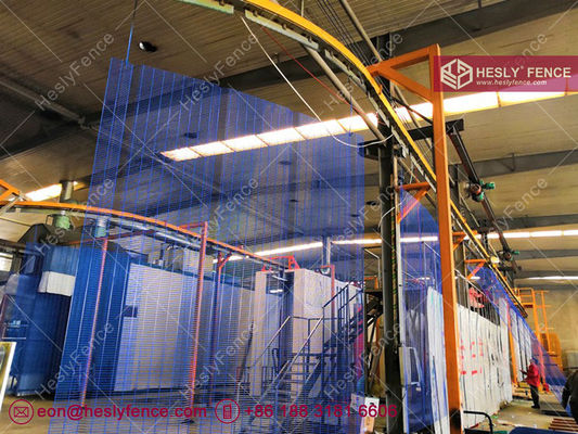 358セキュリティメッシュフェンス | 8ゲージワイヤー | 1/2インチ x 3インチ apertura | グリーンパウダーコーティング - Hesly Fence - 中国 サプライヤー