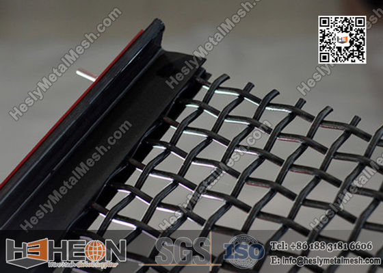 65Mn クリンプワイヤーメッシュ | ワイヤー径15mm 鉱業用ふるいスクリーン サプライヤー