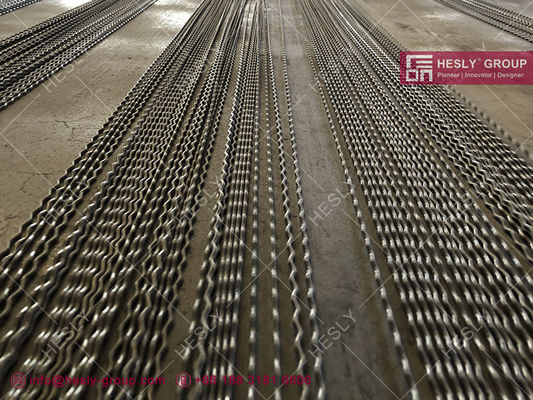 65Mn スチールセメント振動スクリーンメッシュ 6mmの線直径 15mmX15mmの網開口 - Hesly Wire Mesh 中国 サプライヤー