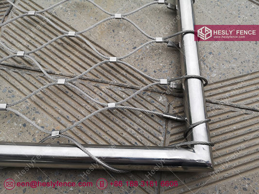 AISI316 (L) ヘリデック安全網システム, 125kg, 1mの高さ落下負荷テスト, CAP 437標準 中国メーカー サプライヤー