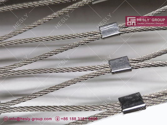SS316 / SS304 ステンレス鋼ワイヤーケーブルメッシュ | 中国SSワイヤーロープメッシュ工場 サプライヤー