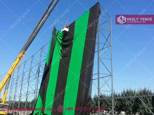 HDPE繊維の防風壁 販売中 400g/m2 緑色 防塵網 中国防風壁フェンスサプライヤー サプライヤー