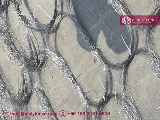 10X5m MZP有刺鉄線、0.5/0.6/0.8/0.9mmワイヤー径、HeslyFence中国タンブルワイヤー工場直販 サプライヤー