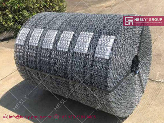 海上パイプライン 対重量 溶接網 2.0mm 鋼鉄線 190.5mm 幅 140m ロール HESLY 工場販売 中国 サプライヤー