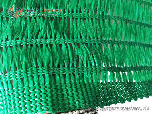 ポリエステル 柔軟な風フェンス 緑色 500g/SQ.M 中国 石炭のための風壁 石炭の貯蔵のための サプライヤー
