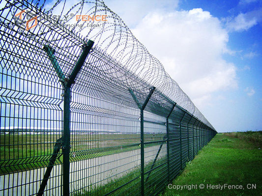 3m高さ 空港敷地フェンス | HeslyFence 工場直販 | コンサートINA有刺鉄線 サプライヤー