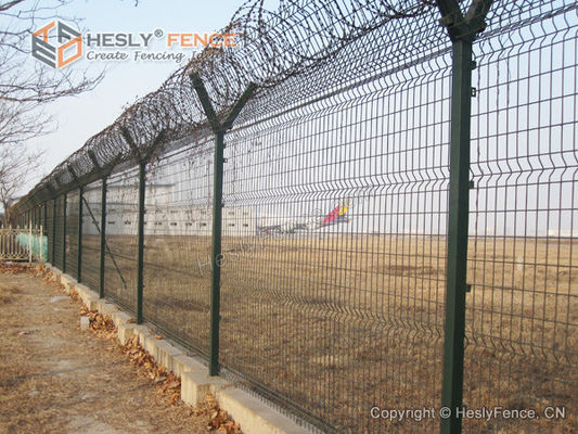 3m高さ 空港敷地フェンス | HeslyFence 工場直販 | コンサートINA有刺鉄線 サプライヤー