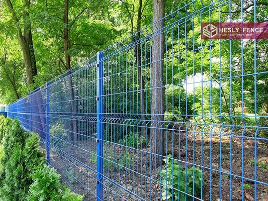 3D溶接金網フェンス、粉体塗装、高さ1.8m、中国HeslyFence工場直販 サプライヤー