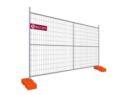 HESLY 仮設フェンスパネル 2.1×2.4m 42μm цинカリングコーティング 中国フェンスファクトリー販売 サプライヤー