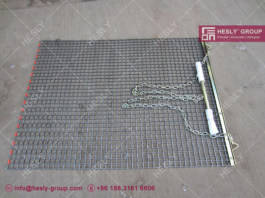 遊び場用 4'x4' 亜鉛メッキ鋼製ドラッグマット | HESLY 中国工場直販 サプライヤー