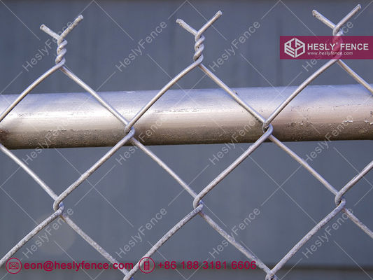 HESLYチェーンリンクフェンシング 80×80mmの網膜開口 4.0mmのワイヤー - Hesly Fence 中国 サプライヤー