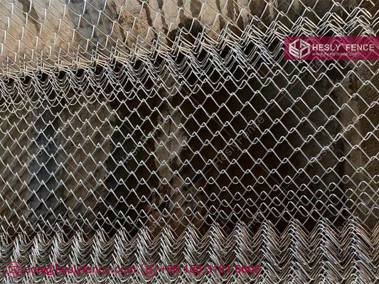 HESLYチェーンリンクフェンシング 55×55mmの網膜開口 4.5mmの電化線 - Hesly Fence,中国 サプライヤー