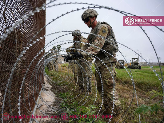 BTO-22 コンサートリーナ razor barbed wire コイル | HGI | 直径500mm | HeslyFence-China サプライヤー